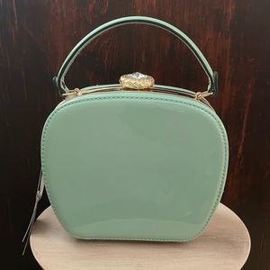 Gramercy & Grand Mint Green Patent Leather Bag